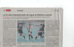 Saison 2019-2020 Clap de fin ? 