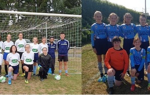 NOS EQUIPES FEMININES à ARON ce Samedi