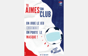 Matchs séniors le dimanche 1er novembre 2020