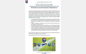 NOUVEAU PROTOCOLE SANITAIRE AU 06 01 2022