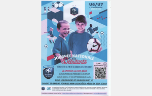 JOURNEE NATIONALE DES DEBUTANTS 11 JUIN 2022