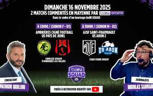 L'EQUIPE B télévisé sur BEIN SQUAD le 16 NOVEMBRE 2025
