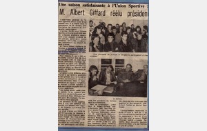 Assemblee Générale à l'ancienne Mairie
"Dans ce temps là il y avait du monde à l'ag du club"