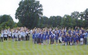 60 ans en bleu et blanc