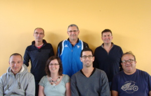 Le Bureau de L'US ARON au complet