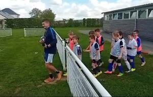 ecole de foot entree