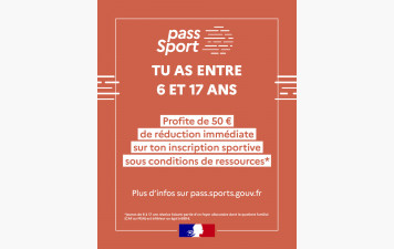 LE PASS SPORT EST RECONDUIT POUR LA SAISON 2026 2027