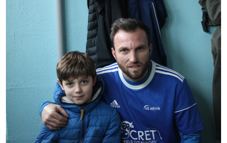 Alexandre et son filleul Matthéo 