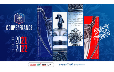 COUPE DE FRANCE  ARON A / AHUILLE A