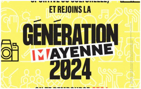 Dispositif d'aide Génération Mayenne licence 2023 2024 (Elèves de 6ème à 3ème)