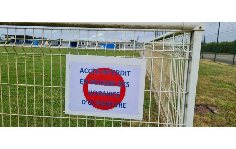 Rappel interdiction d'accès au Terrain Municipal