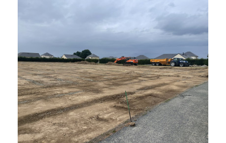 Début des TRAVAUX TERRAIN Synthétique 